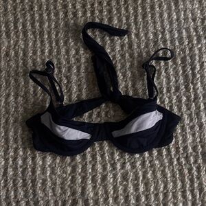 Monday swimwear Black and White Women's Bikini Top